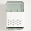 Wall Mounted Kitchen Cutlery Holder Dust-proof Draining Racks  Spoon Storage