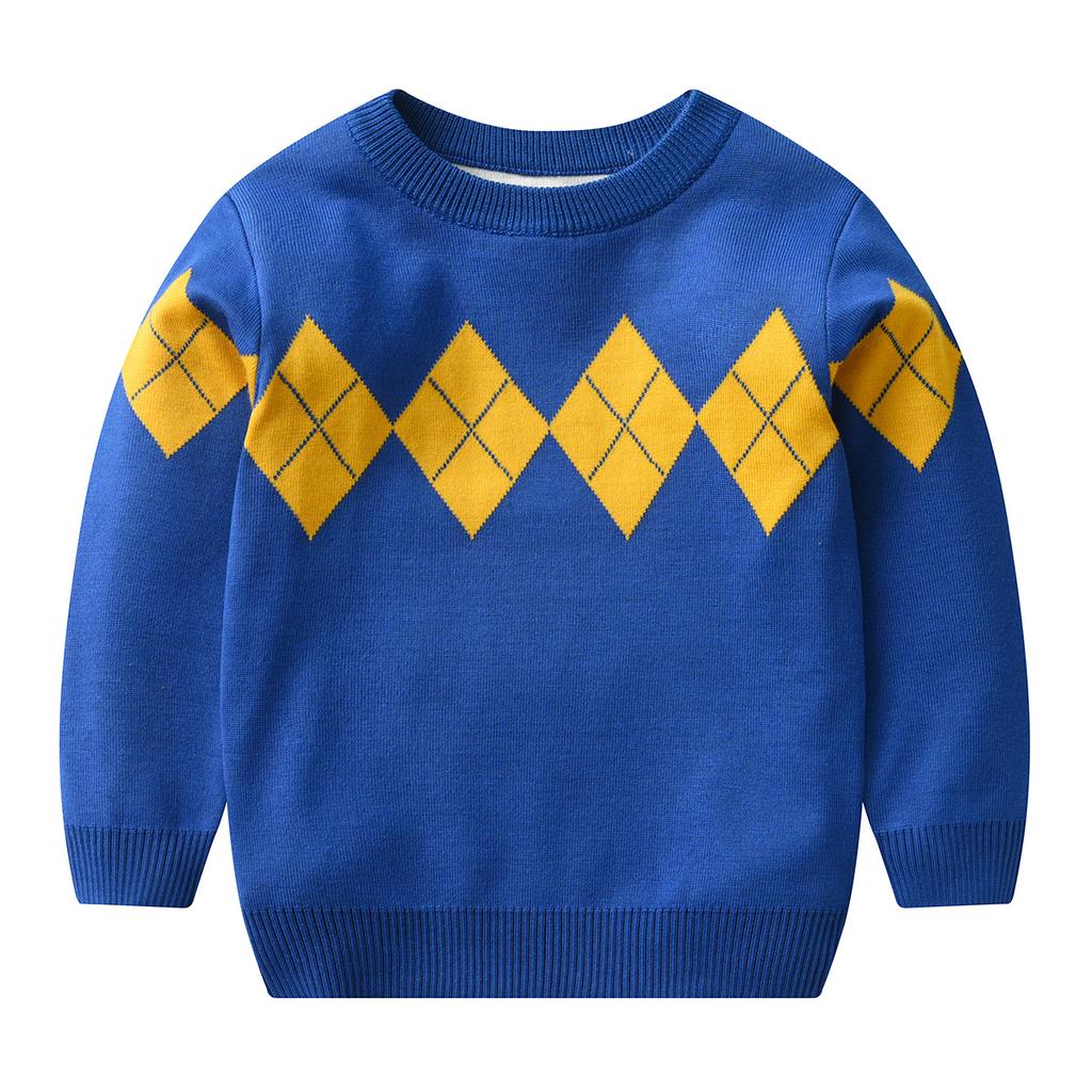 Dziecięcy sweter świąteczny Jesień Zima Dziewczęcy sweter pulowerowy Chłopięcy sweter świąteczny z kreskówek