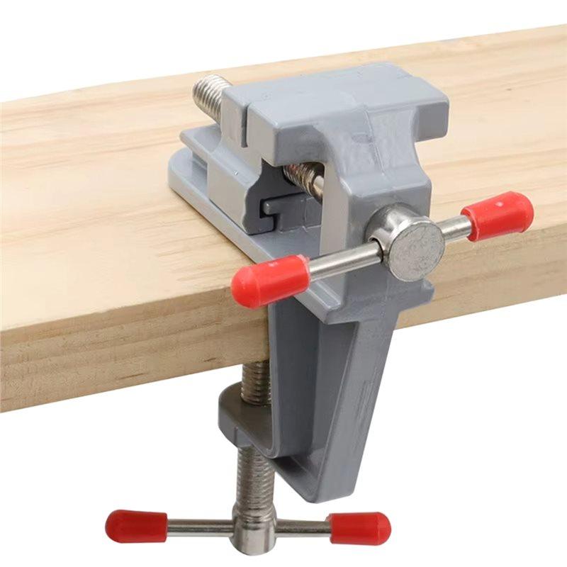 A34R Mini Aluminium Alloy Table Bench Clamp Vise Multi-Functional Bench Vise Table Screw Vise For DIY Craft Mold Fixed Repair