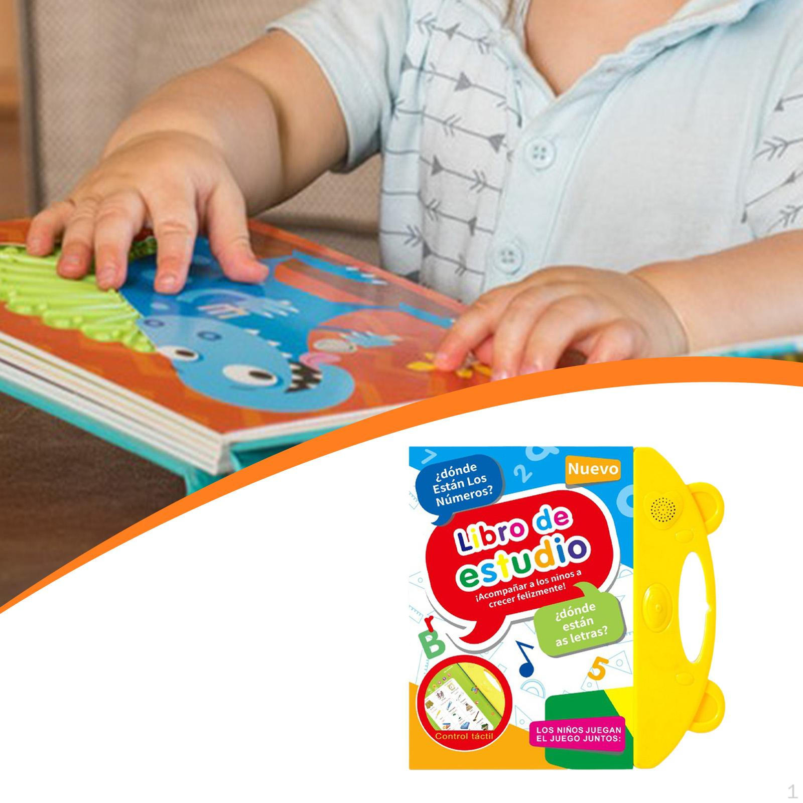 

Sound Book, Interactive Audio Teaching Aids, KIds Educational Electronic Learning Toy Spanish