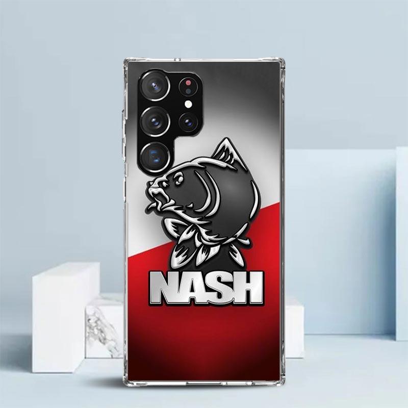 

Nash Fishing Art Phone Case For Samsung Galaxy S24 S25 Edge S26 Ultra S22 S23 Plus S21 + S20 FE Soft TPU Back Cover Galaxy S25 S Samsung S25 Edge