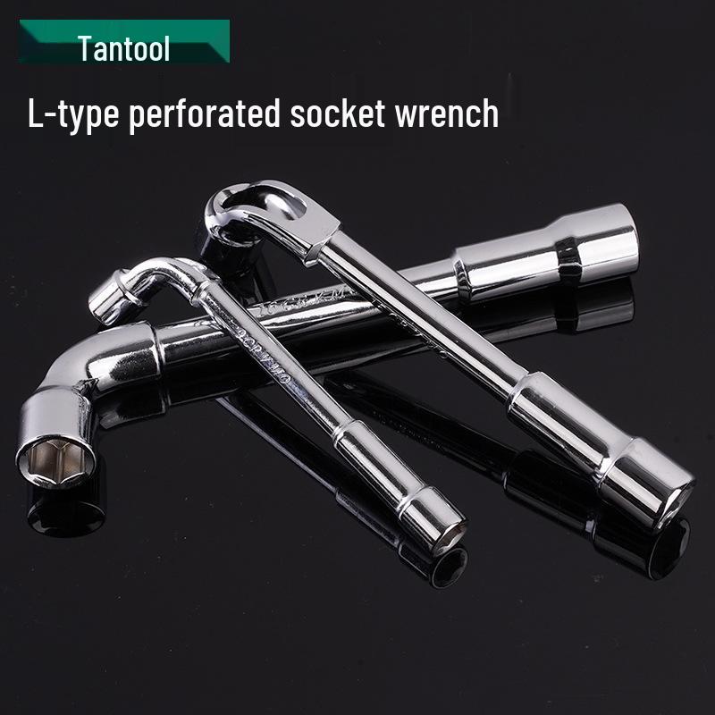 L-Shaped Double-Headed Hex Socket Wrench with Elbow Design 7mm Wrench, Box of 480