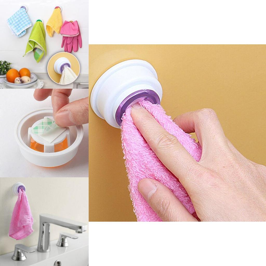 Versatile And Stylish Bathroom Towel Wash Cloth Clip Holder Storage Hook For Every Home