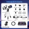 Milin F30070 Monocular Telescope with Phone Adapter