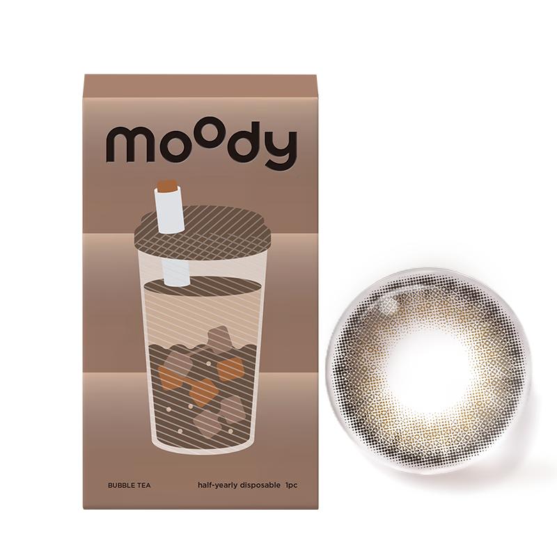 Moody Half-Yearly Disposable Cosmetic Contact Lenses 275 degree