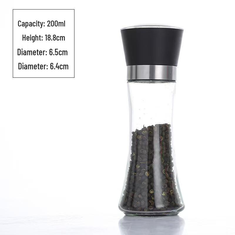 Manual Stainless Steel Salt and Pepper Grinder Set