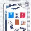 Miyamoto Kenema Tenugui Printed Hand for Public 35cm X 50209 Co., Ltd. (Chinese Towel) Baths, Approx. 90cm,