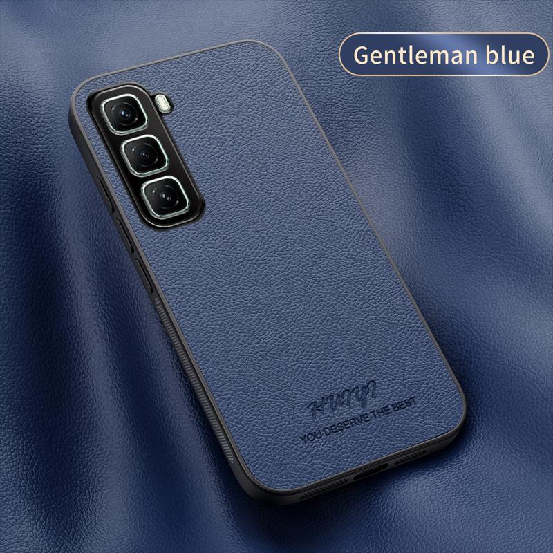 Pouzdro pro Infinix Hot 50 4G Magsafe Kožený Magnetický Držák do Auta Měkká Silikonová Ochrana Tvrdý Kryt na Telefon InfinixHot50 Skořepina