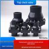 PVC Flip-Flap One-Way Check Valve for Anti-Backflow, Vertical & Horizontal Use