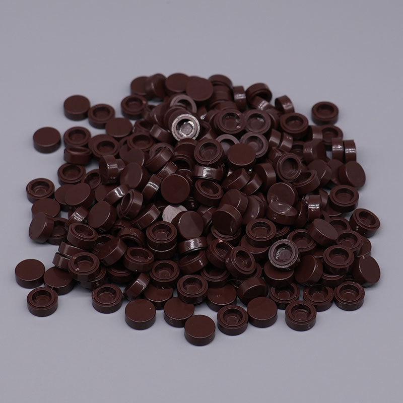 Handmade 10g Multicolor Round Building Blocks for DIY Projects with Meat-Filled Granules