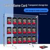 Magnetic Acrylic Transparent Storage Box for Switch Game Cartridge Cards