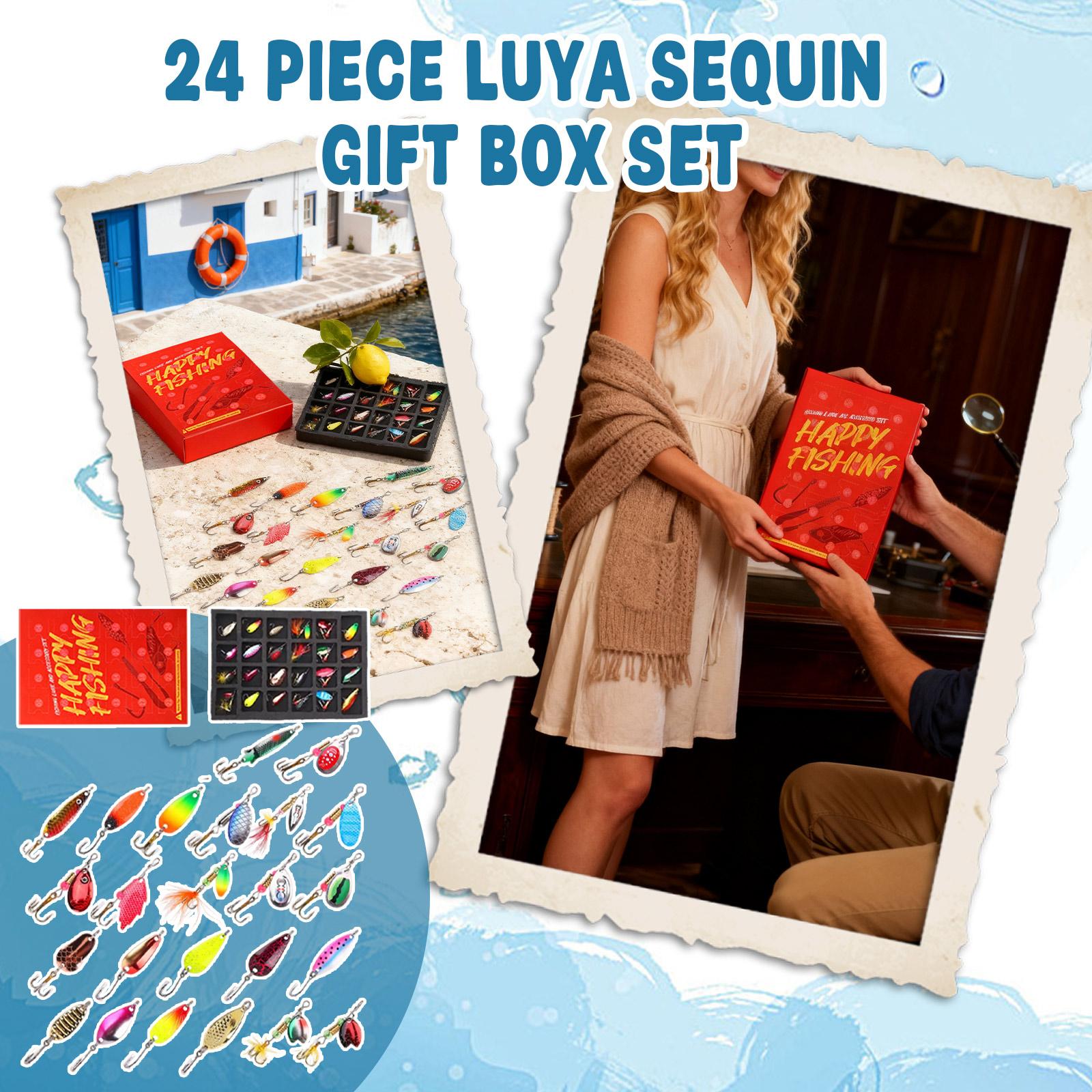 

Merry Christmas Advent Calendar Fishing Christmas Countdown, Fishing Tackle Advent Calendar For Fish Adult Men Teen Boys 24-Day Countdown 24pcs One Size красный