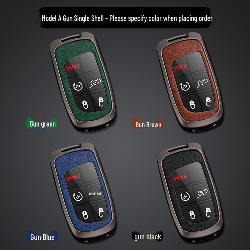 

Dodge Journey Key Cover for 13/14/15/16 Models - Durable Shell and Buckle Design Set