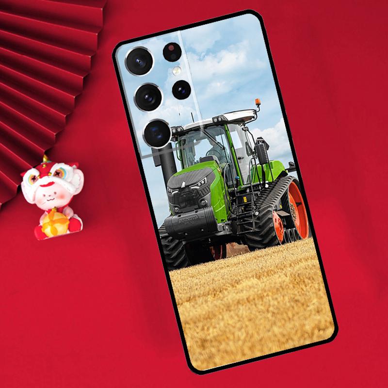 Tractor Truck Case For Samsung Galaxy S25 S26 Ultra S21 S22 S20 S23 S24 Ultra Plus S10 S25 FE Cover Funda