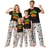 Family Matching Halloween Printed Pajama Set Short Sleeve Top and Pants for All Ages