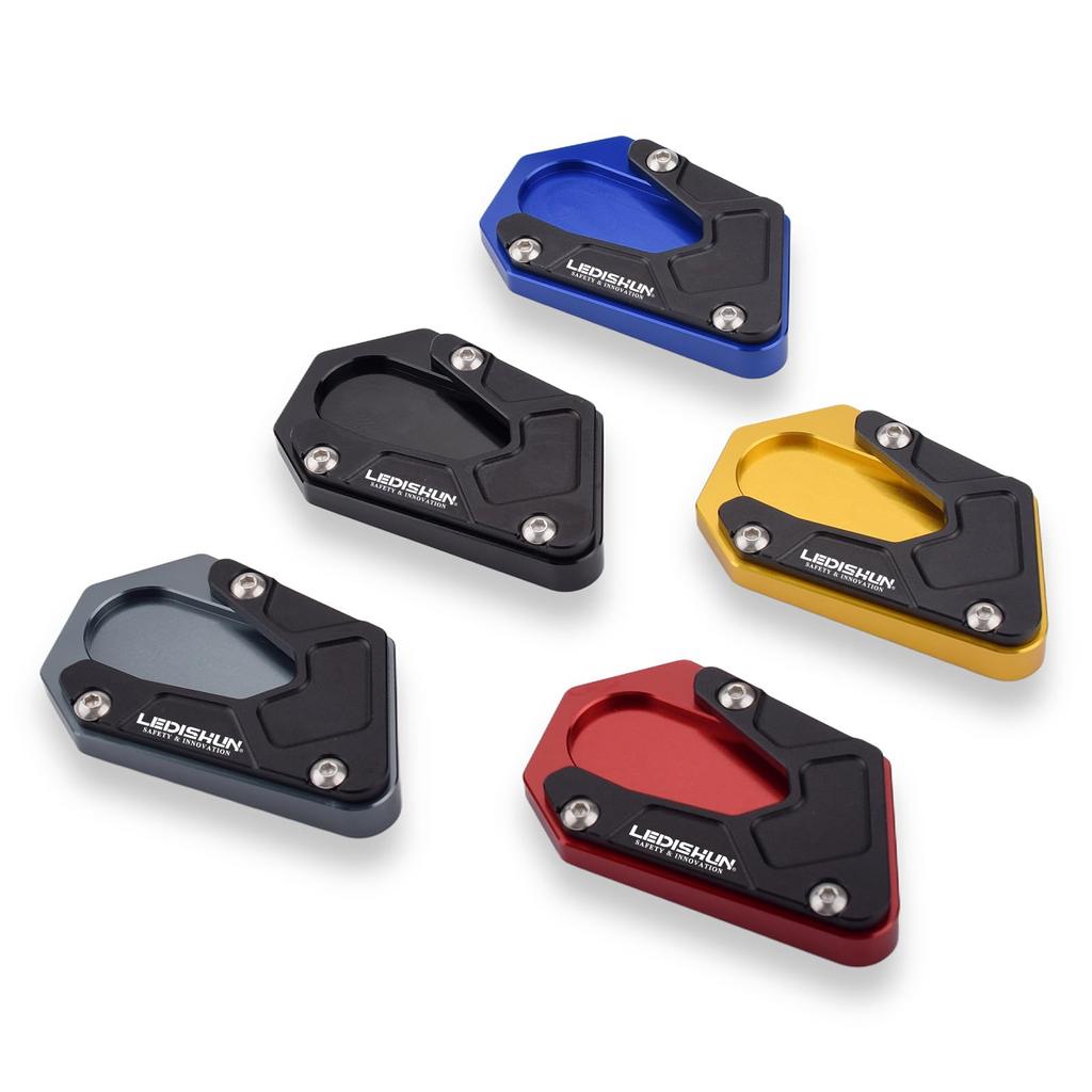 LEDIUSHUN Motorcycle Side Stand Plate for Suzuki 800DE Adventure 800DE 800 Touring and 800 V-Strom (2023-2024), V-Strom (2023-2024), V-Strom