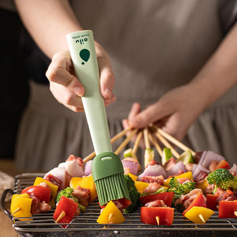 Silicone Bbq Oil Brush Basting Brush Diy Cake Bread Butter Baking Brushes Kitchen Cooking Barbecue Accessories Tools