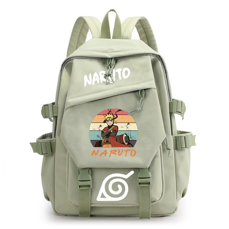 Animation peripheral junior high school backpack cross-border new large-capacity backpack computer bag