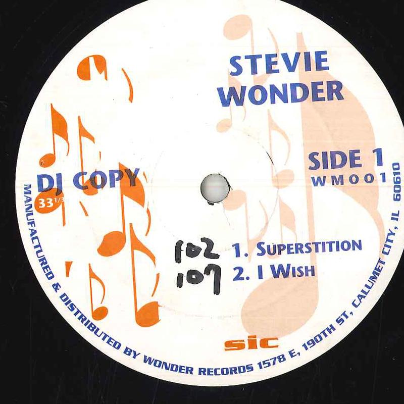 

12inch Record STEVIE WONDER Untitled WM001 WONDER RECORDS US SoulFunk Used