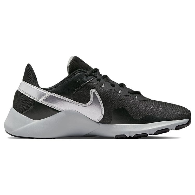 Nike Legend Essential 2 Black Metallic Silver Men Sneakers Blue Photon-Dust Metallic-Cool-Grey CQ9356-008