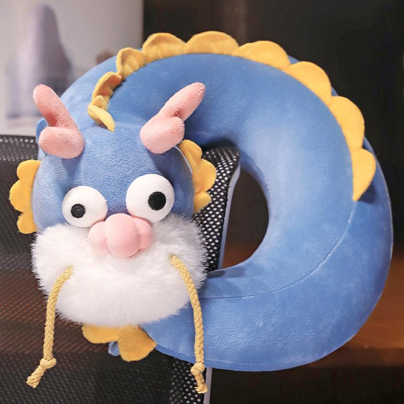 Creative Year of the Dragon Mascot Doll Cute Home Plush Toy Sofa Ornament Pillow Cushion New Year Gift