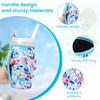 2PCS Neoprene Heat Resistant 4mm Thick Insulated Reusable Hot Coffee Cup Sleeves for Hot Coffee and Tea 16oz-32oz Cups