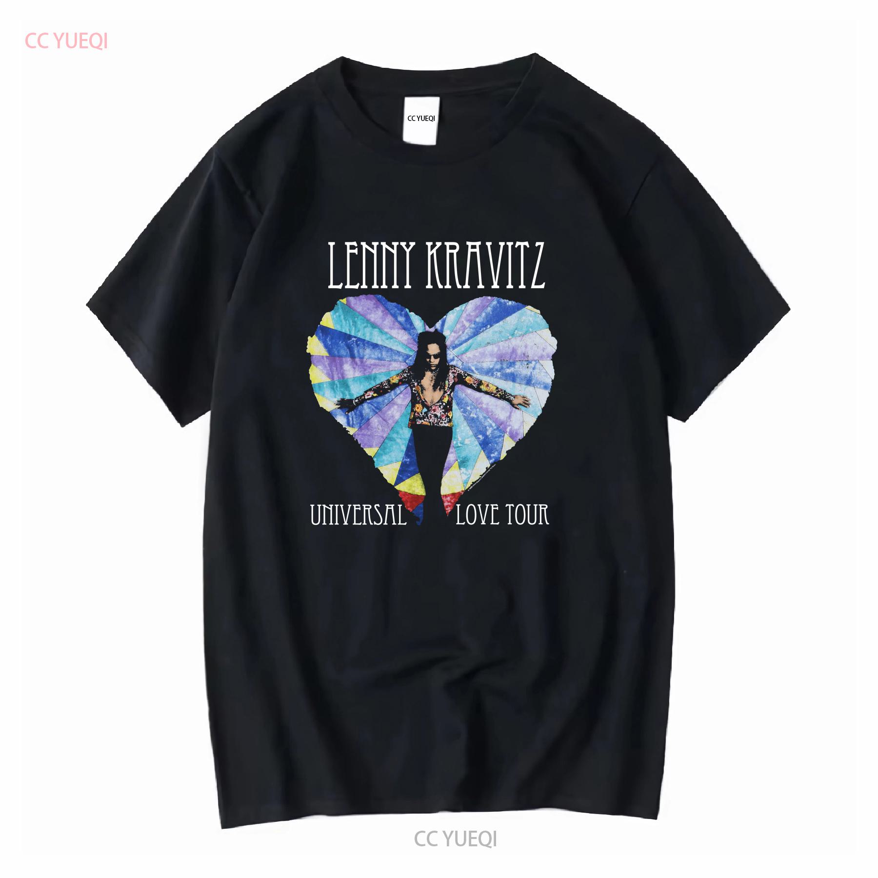 

Vintage 1993 Lenny Kravitz Universal Love Tour Black T shirt Sz L long or short sleeves vintage Washed Soft Breathable 4XL
