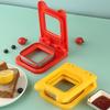 Square Uncrustables Sandwich Maker Cut and Seal Stainless Steel Crustless Bread Sandwich Sealer Remove Bread Crust Easy To Use