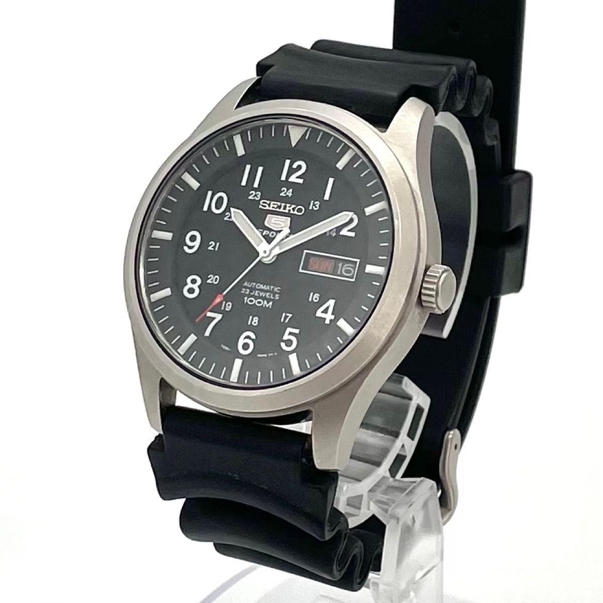 B003 SEIKO Seiko 5 Sports Automatic Mechanical Watch Overseas Model See-Through Back