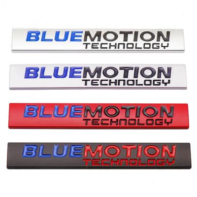 Metal BlueMotion Logo Arka Bagaj Çamurluk Rozeti Amblem Etiket Çıkartmaları V/olkswagen V/WP/assat B8 P/olo G/olf 6 7 j/etta Aksesuarları