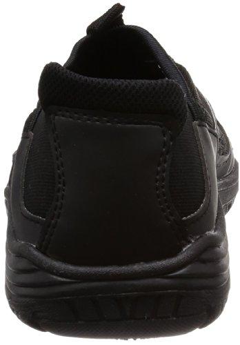 Margo Work Shoes, Lightweight, No Toe Cap, Shock-Absorbing Heel, Original Tamerukun Creos Plus 840, Unisex Adult, Black, Size 26.0 cm