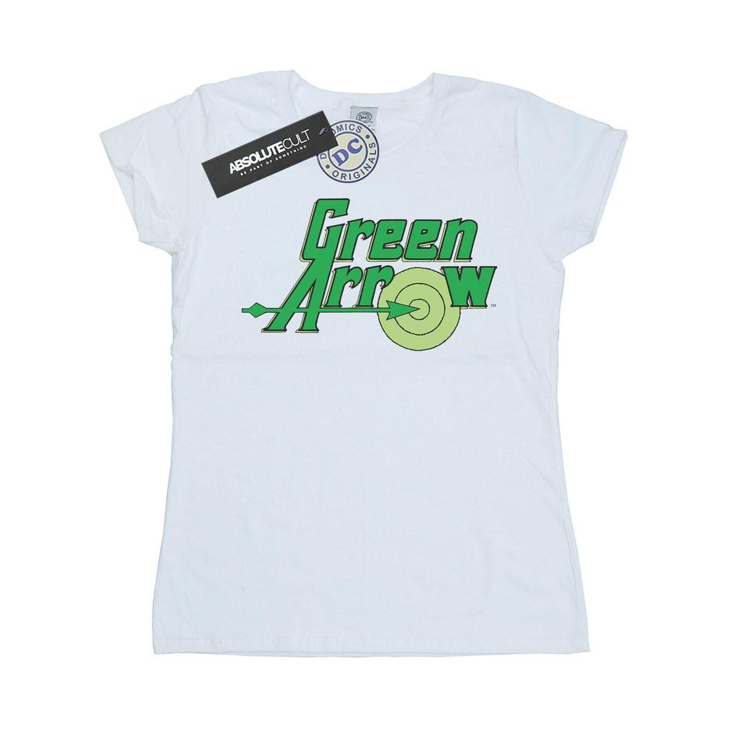Green Arrow Womens/Ladies Logo Cotton T-Shirt