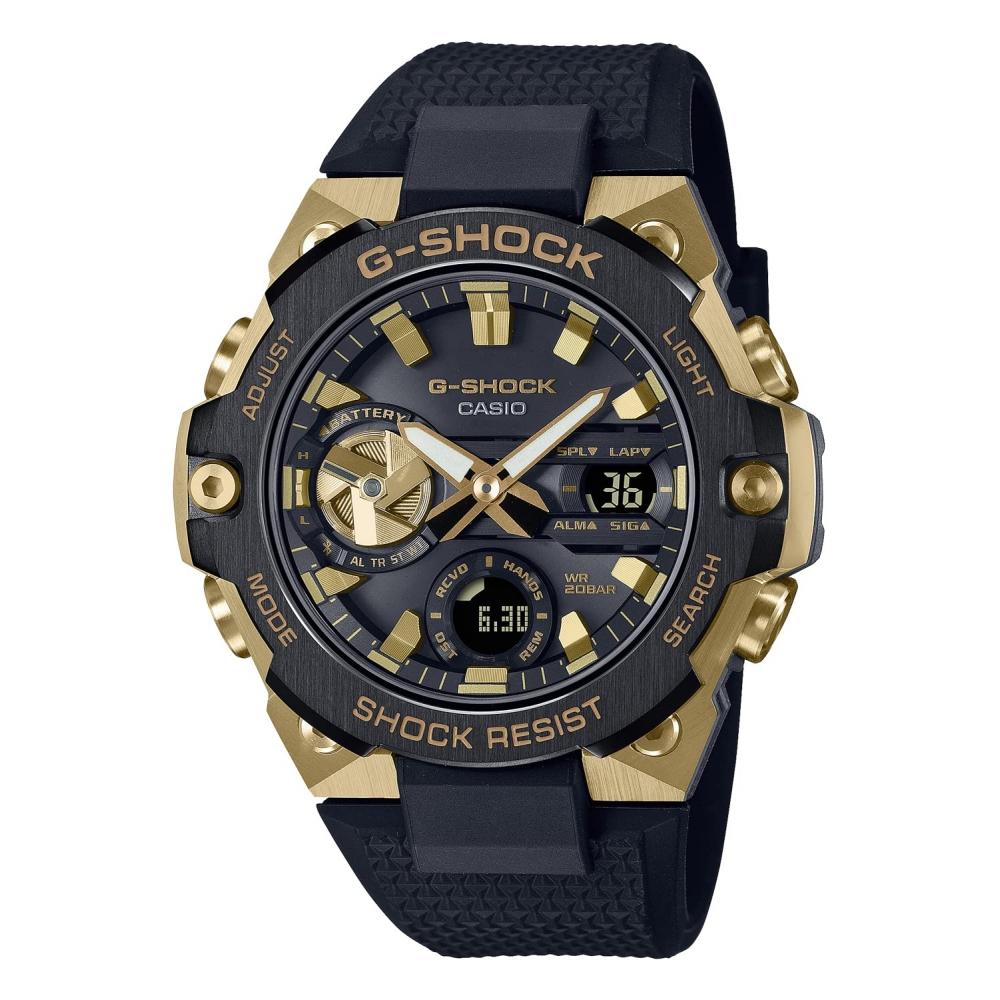 

[Casio] Чоловічий годинник G-STEEL Bluetooth Solar GST-B400GB-1A9JF чорний