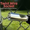 Triangular Shank Fence Wire Twist Tool Drill Wire Tie Tool  For Twist Ties Fixing Chain Link Fence