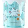 Sanrio HANAMARUOBAKE Milk Bottle Shaped Tooth Brush Set Blue Japan NEW