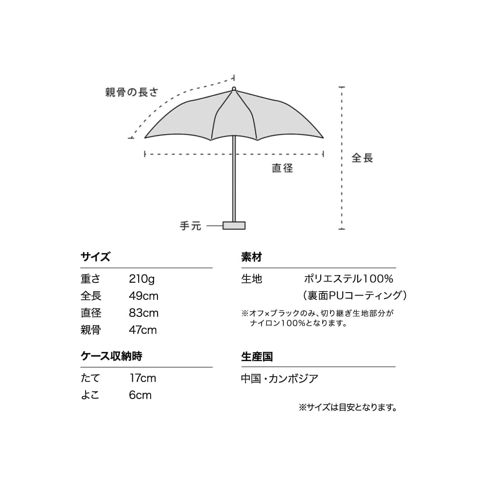 Wpc. Tiny UV Protection Folding Umbrella Compact Lavender 100% Sun Blocking Rain and Shine Use