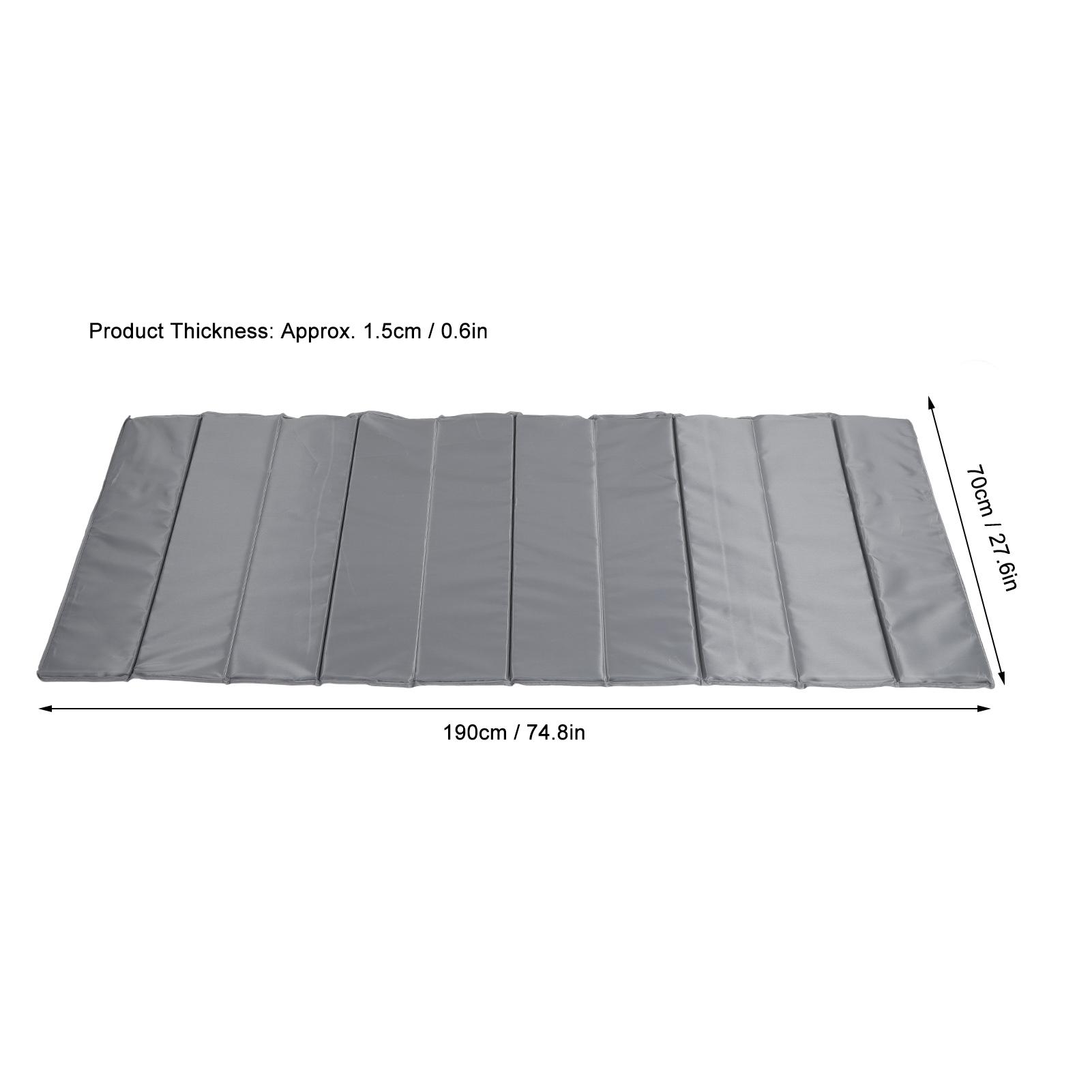 

Folding Camping Pad Soft Rest Sleeping Mat for Outdoor Camp Beach Home Office Nap