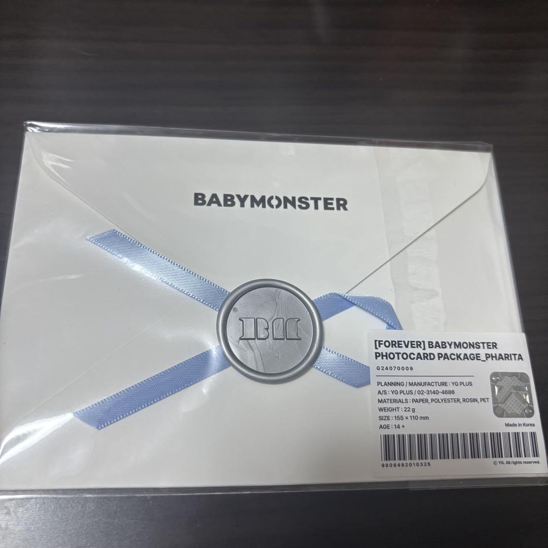 

[Б/У] BABYMONSTER FOREVER Фотопакет с торговой карточкой PHARITA