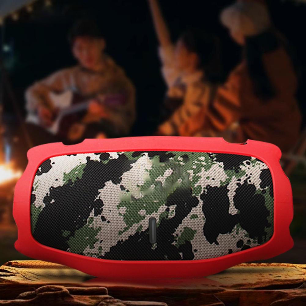 Silicone Case Cover Speaker Protective Cover Anti-Drop Speaker Storage Shell Anti Scratch for JBL Xtreme 4 Portable BT Speaker