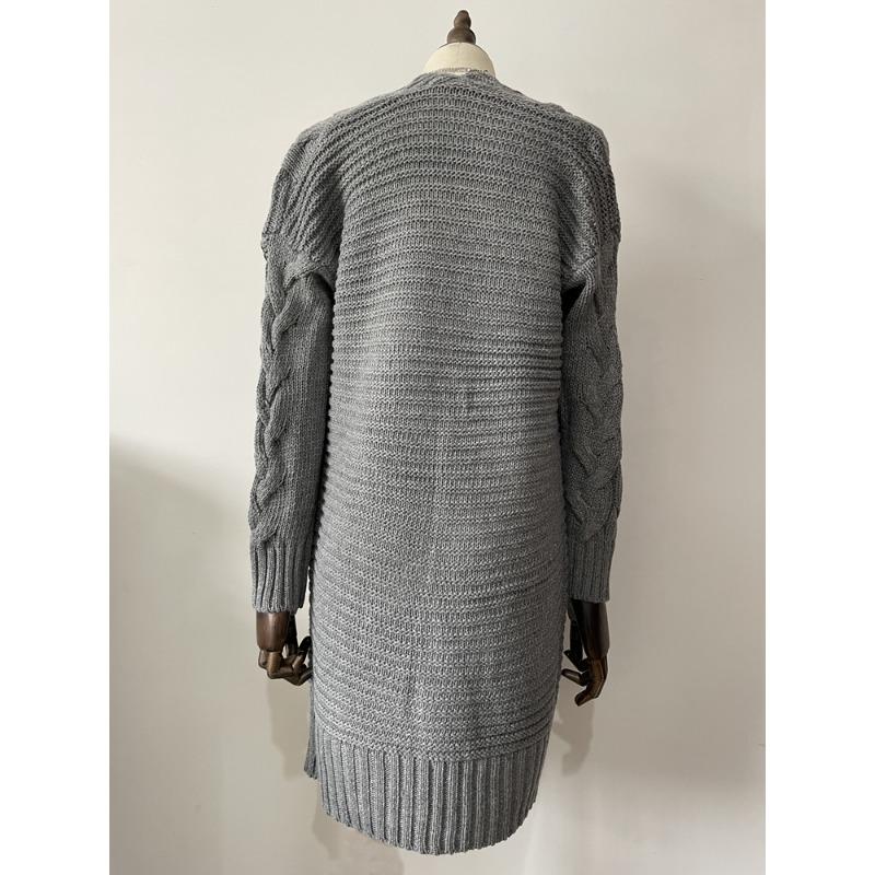 Knit Sweater,Cardigan Long Cardigan Sweater Twist Knit Sweater Women