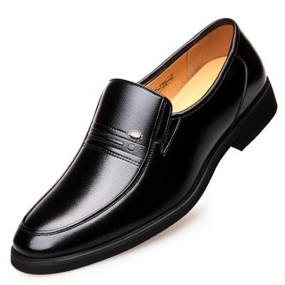 Fashion Black Big Size Men's Dress Shoes Spring Autumn New Designer Wedding Shoes for Men Fashion Casual Leather Loafers Male
