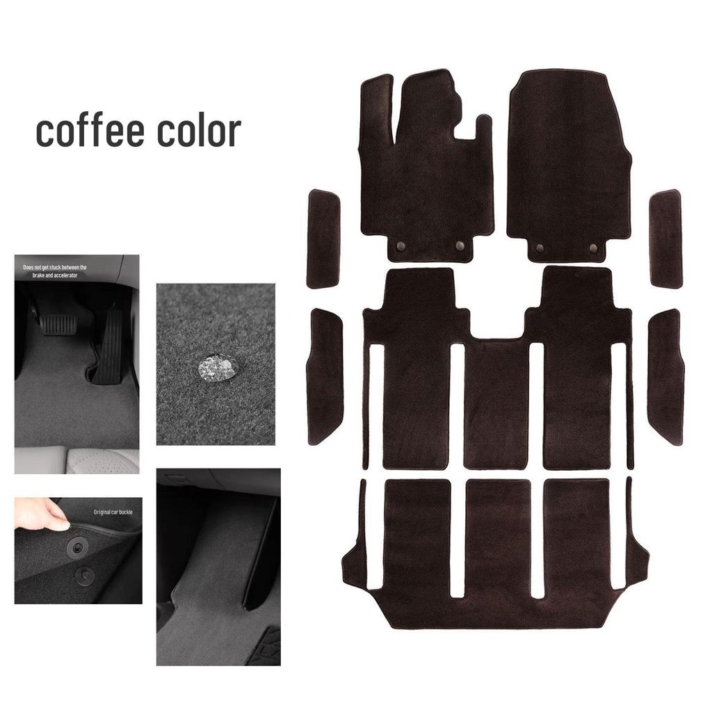 Ideal Mega Home & Car Floor Mats - Australian Wool Interior Carpet for Decoration & Protection