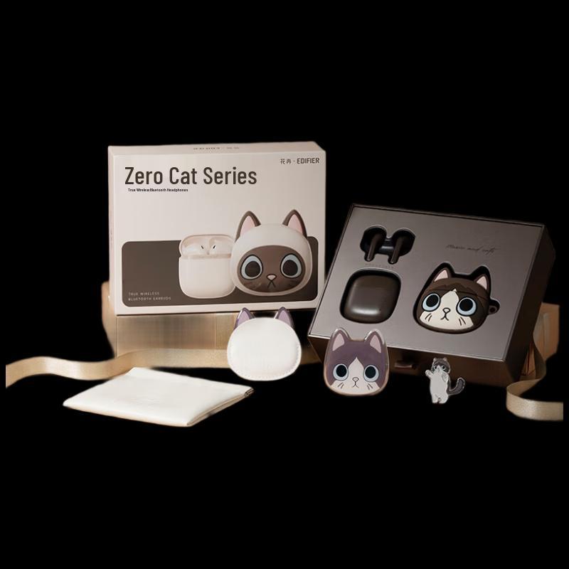 

Edifier Zero Series Ragdoll Cat TWS Semi-In-Ear Earbuds Gift Set