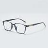 Unisex Square Reading Eyeglasses Durable + 1 . 0 ~ + 4 . 0 ComputerEyeglasses DurableReplaceableLensesforMaleandFemaleEyewear