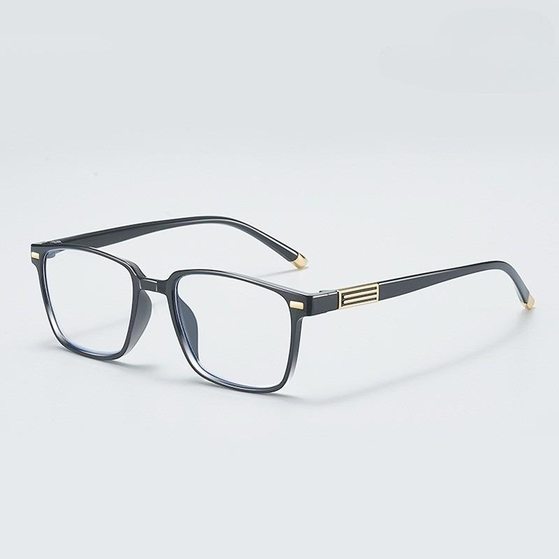 Unisex Square Reading Eyeglasses Durable + 1 . 0 ~ + 4 . 0 ComputerEyeglasses DurableReplaceableLensesforMaleandFemaleEyewear
