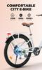 Cysum Cityrun Electric City Bike 26-Inch Tire 250W Motor 36V10Ah Built-in Battery 60–80 Km Max Range Shimano 7-Speed