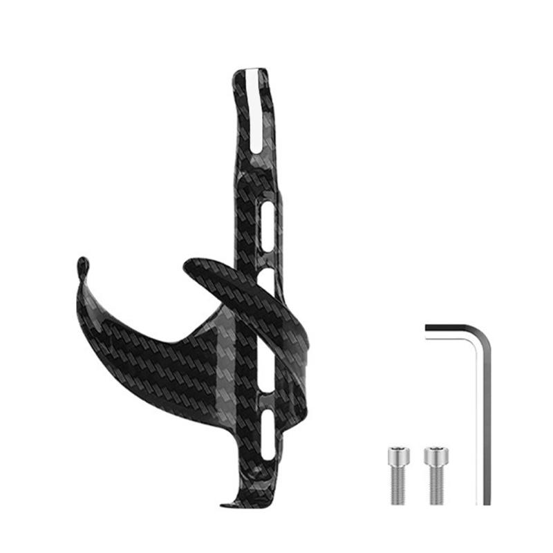 Durability Carbon Fiber Bottle Holder Light Weight Cycling Water Bottles Rack for Long Cycling and Daily Commutes