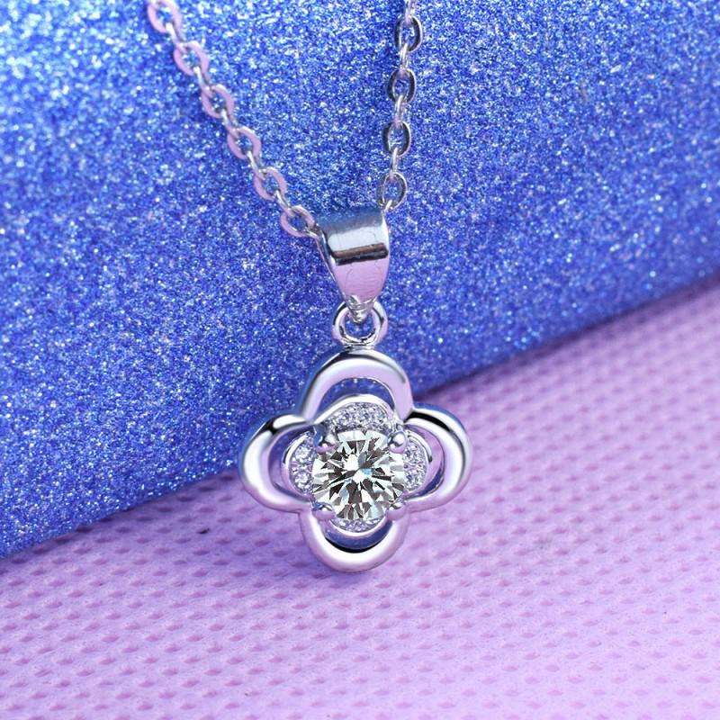 Lindon Damen-Halskette mit Zirkon-Anhänger aus Kupferlegierung, für Damen, Party-Geschenke, modisches Geschenk