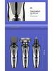 German Triple-Head LCD Digital Shaver: Washable 3-in-1 Hair Clipper, Nose Trimmer, Electric Shaver.