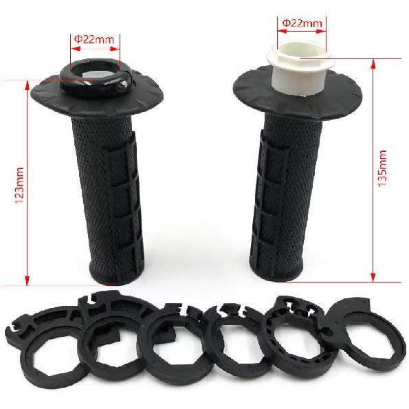 Lock-on Grips Handle Non Slip Handlebar with The Snap-on Cam To Match More Dirt Bike Models Fit for CRF250R YZ125/250 YZ125X KX125/250 RM125/250